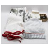 New Hand Towels, Shower Curtain Hooks & a Cloth