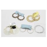 5 Pairs of Earrings - New