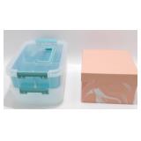 Sterilite Stack & Carry Bins along with another
