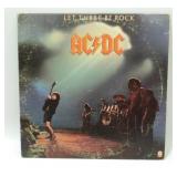AC/DC Let There be Rock 1977 Record w/ Sleeve