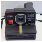 Vintage Polaroid One Step Time Zero Land Camera