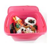** Tote Full of Christmas Decorations