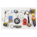 Vintage Keychain Group - 9 Total