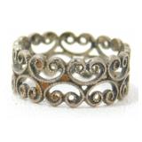 Sterling Silver Filigree Ring
