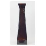 * Vase Amber Colored - Kohl