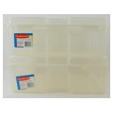* 2 Rubbermaid 4.1 Gallon Snap Cases