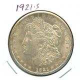 1921-S Morgan Silver Dollar