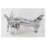 * Vintage Lost Lake Beer Can Airplane