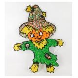 * 25" Vintage Halloween Scarecrow Plastic Popcorn