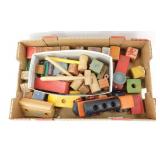 * Vintage Wooden Toys, Blocks, Etc.