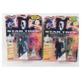 2 Sealed 1994 Star Trek Figures
