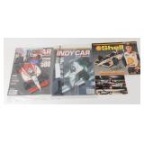 (3) 1990s Autographed Indy Car Items