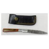New Damascus Steel Folding Pocket Knife with