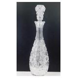 * Vintage Glass Wine Decanter - 15" Tall