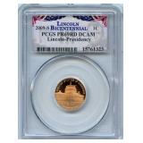 2009-S Lincoln Presidency PCGS Proof 69 RD DCAM