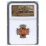 2009 Lincoln Professional Life Cent NGC MS66 RD
