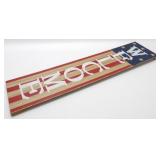 * Welcome Wood Sign
