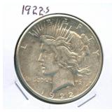 1922-S Peace Silver Dollar