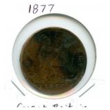 1887 British Large Cent