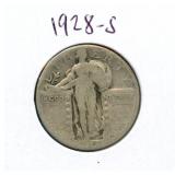 1928-S Standing Liberty Silver Quarter