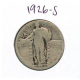1926-S Standing Liberty Silver Quarter