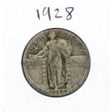 1928 Standing Liberty Silver Quarter