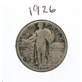 1926 Standing Liberty Silver Quarter