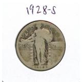 1928-S Standing Liberty Silver Quarter