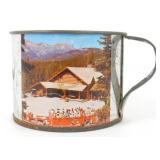 Vintage Bonanza Ponderosa Ranch Tin Cup