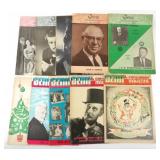 10 Vintage 1950s 1960s "GENII The Conjurerï¿½s