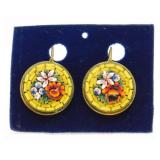 Micro Mosaic Earrings