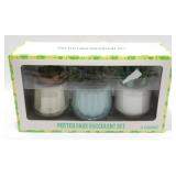Potted Faux Succulent Set (3 Count)