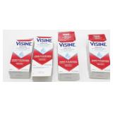 4 Open Box w/ Sealed Bottles of Visine Red Eye