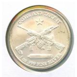 Molon Labe "Come and Take It" 1 oz .999 Fine