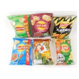 6 Bags Asian Snack Chips