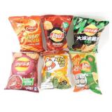 6 Bags Asian Snack Chips