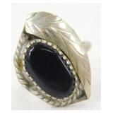 Southwestern Native American Style Leaf Ring
