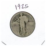 1925 Standing Liberty Silver Quarter