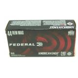 * 50 Factory Rounds of 44 Rem Mag 240 Grain JSP