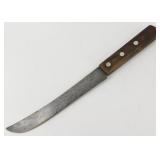 9" Ka-Bar Blade Butcher Knife - Overall Length