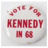 Vintage Original 1968 ï¿½Vote for Kennedy in 68ï¿½