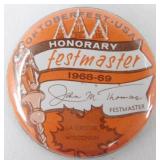 Vintage Original 1968-69 Oktoberfest Honorary