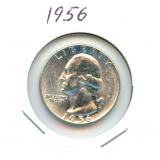 1956 Silver Washington Quarter