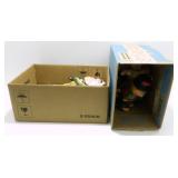 ** 2 Boxes of Vintage Clown Figurines