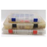 * Fishing Tackle (3 Trays) - Panfish Jigs/Lures,