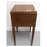 ** Vintage Bartlett Electric Sewing Machine in a