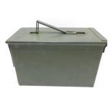 * Metal Ammunition Box - Nice Condition