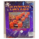 Pumpkin Lawn & Leaf Bags