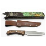 Vintage Hunters Choice Knife & Sheath, Like New