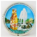 * Vintage Grain Belt Beer Tray - Small Spots